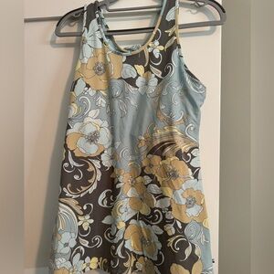 Garnet Hill zinni Yoga stretchy top - XL